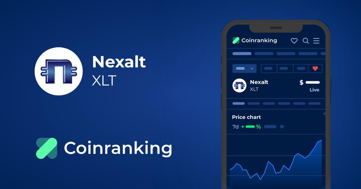 Nexalt Price Today (USD) | XLT Price, Charts & News | cryptolive.fun