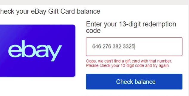 E bay $5 USA ebay - Gift Card - Digital Code | ebay