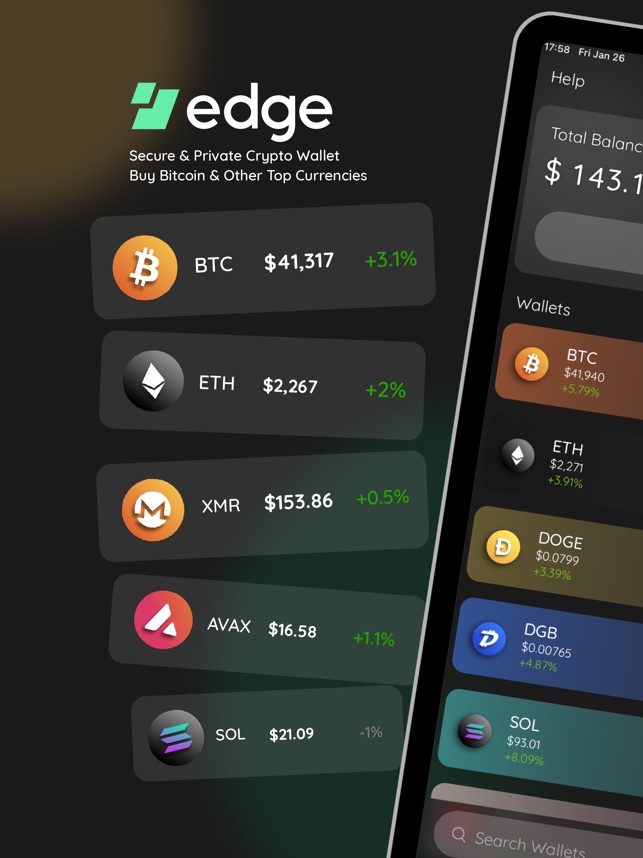 Home - Edge Wallet