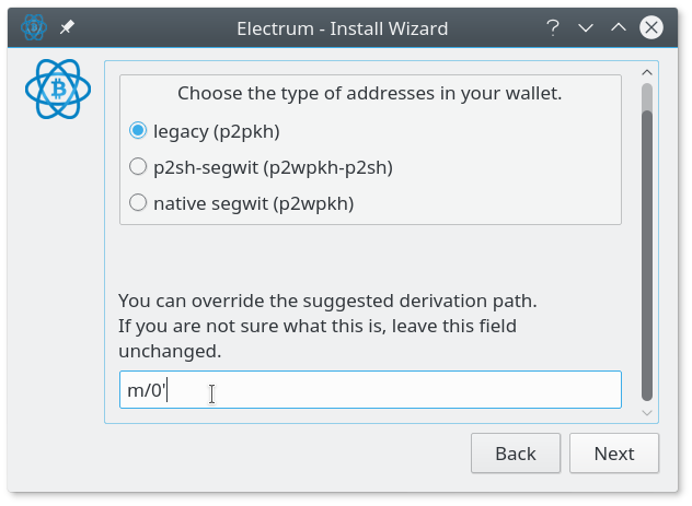 Restoring your standard wallet from seed – Bitcoin Electrum