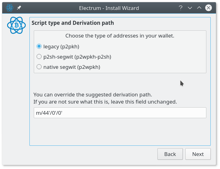 Feature request: Wallet->Information should show HD path · Issue # · spesmilo/electrum · GitHub