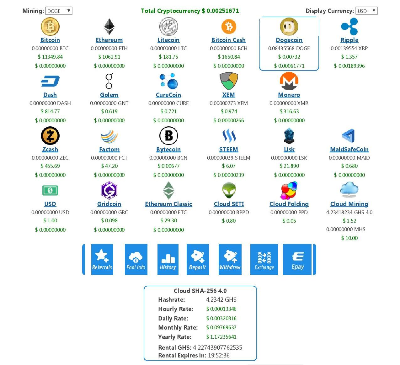 Eobot - Cloud Mining Made Easy. — Steemit | Cloud mining, Mining pool, Clouds