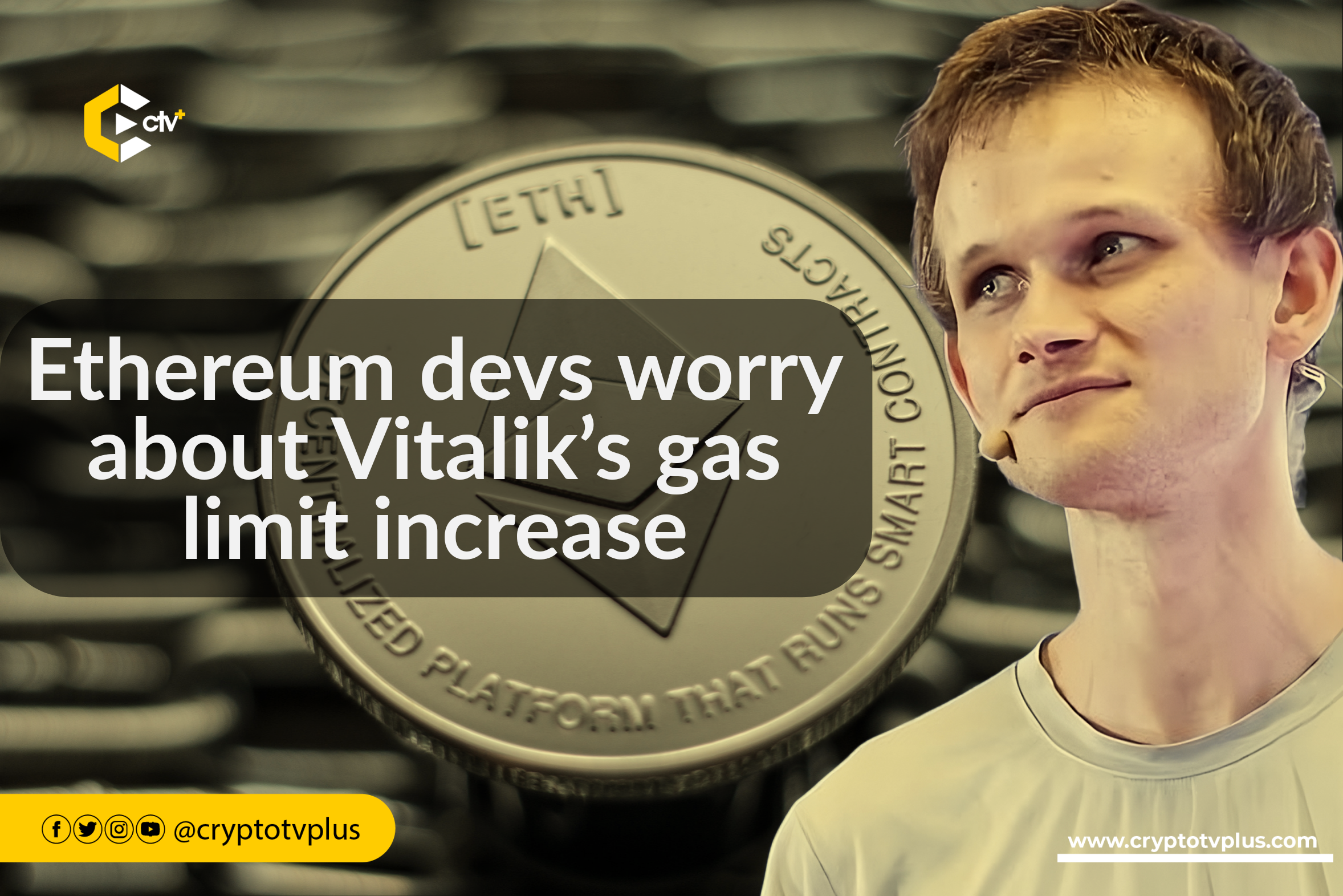 Ethereum: 33% increase in gas limit - Cointribune