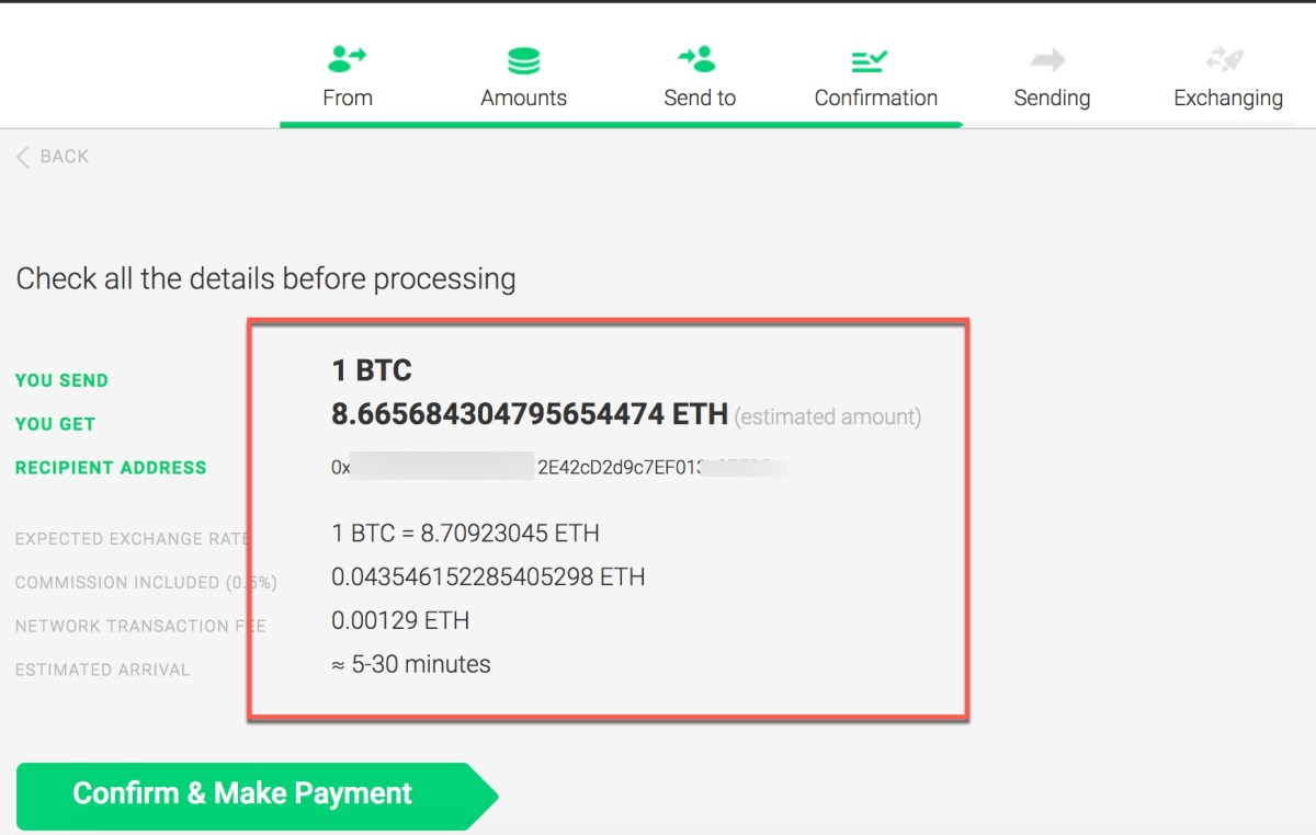 ETH to BTC swap | ETHBTC | Exchange Ethereum to Bitcoin anonymously - Godex