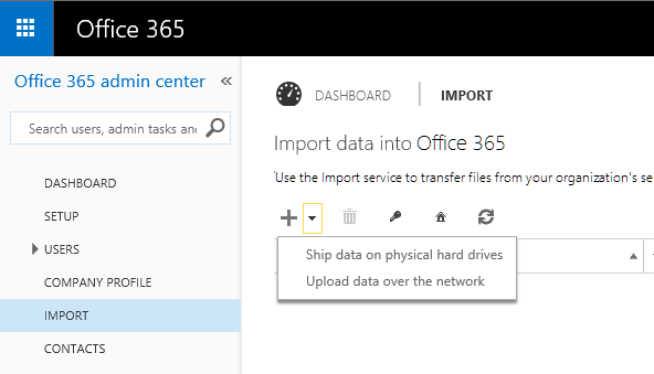 Importing pst to user mailbox via EAC | Andrew Lum Tech Blog