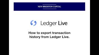 CoinTracking · Ledger Live Import