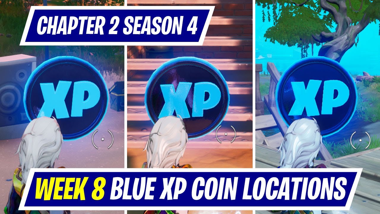 Fortnite Season 4 XP Coins Locations - Maps for All Weeks! - Pro Game Guides