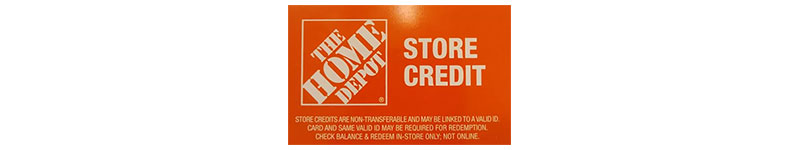 Home Depot® Virtual Gift Card - 15 to 20 years