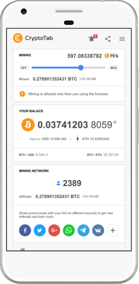 CryptoTab Browser - Lightweight, fast, and ready to mine!