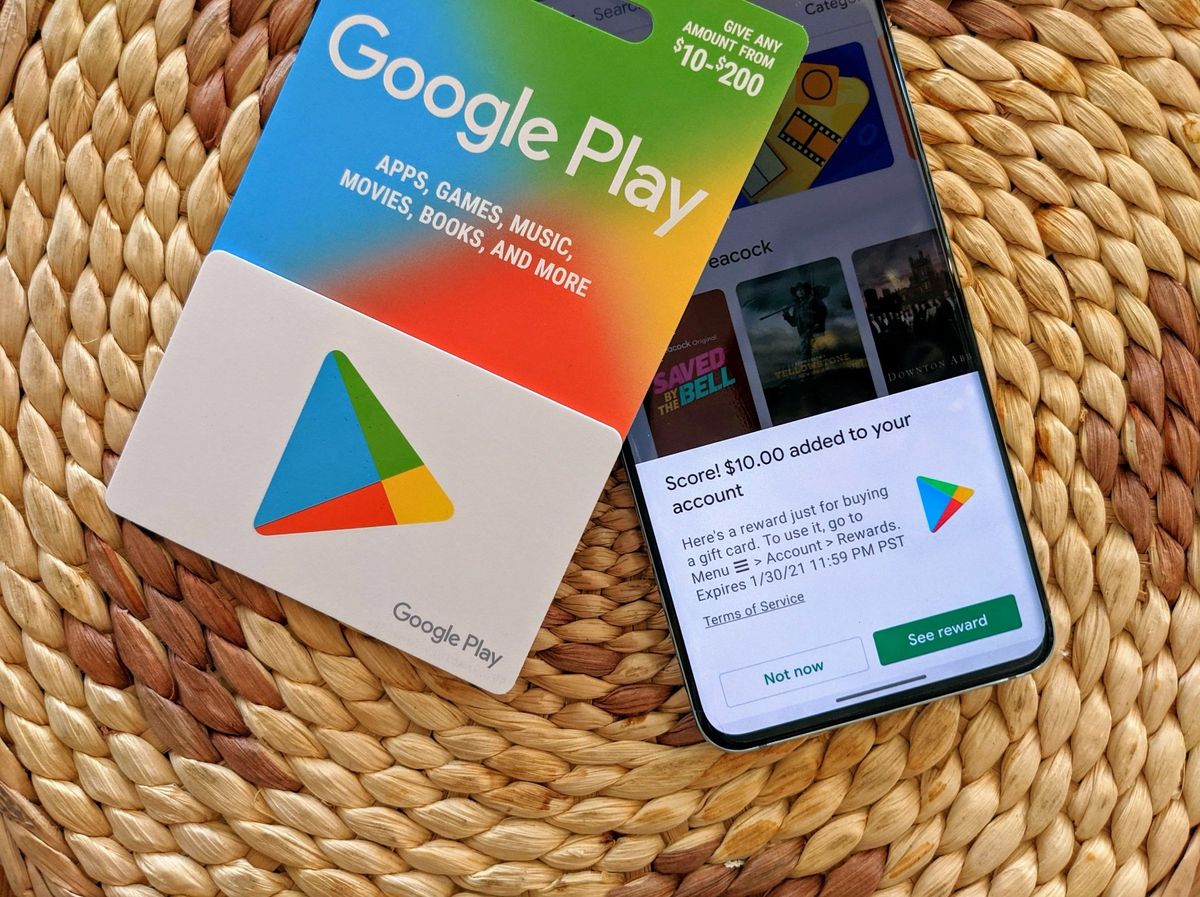 Redeem a Google Play gift card, gift code, or promotional code - Google Play Help