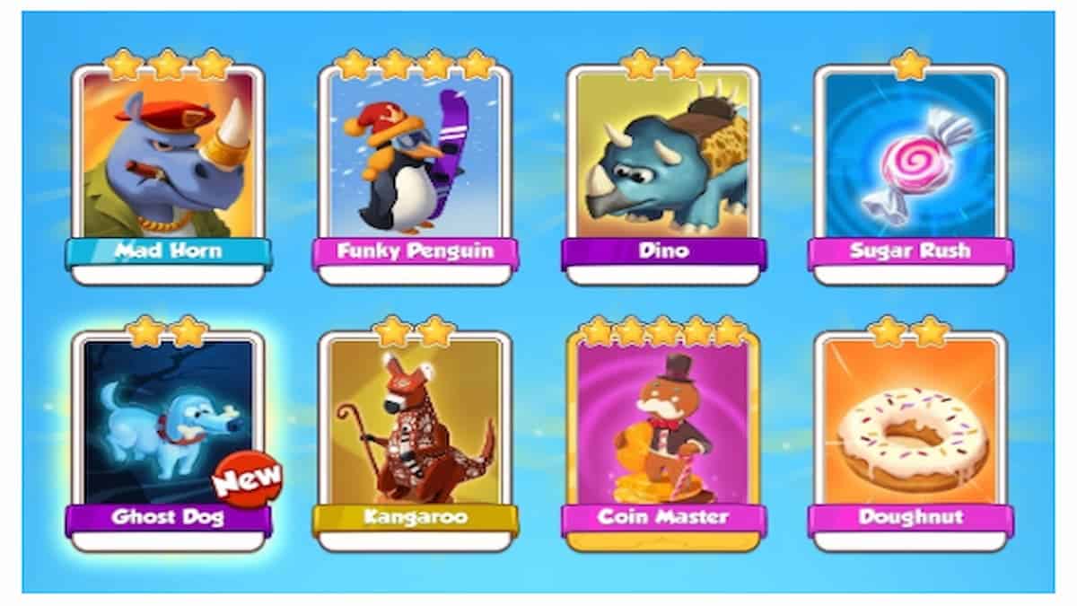 Coin Master - 5 Rarest Cards and How to get them