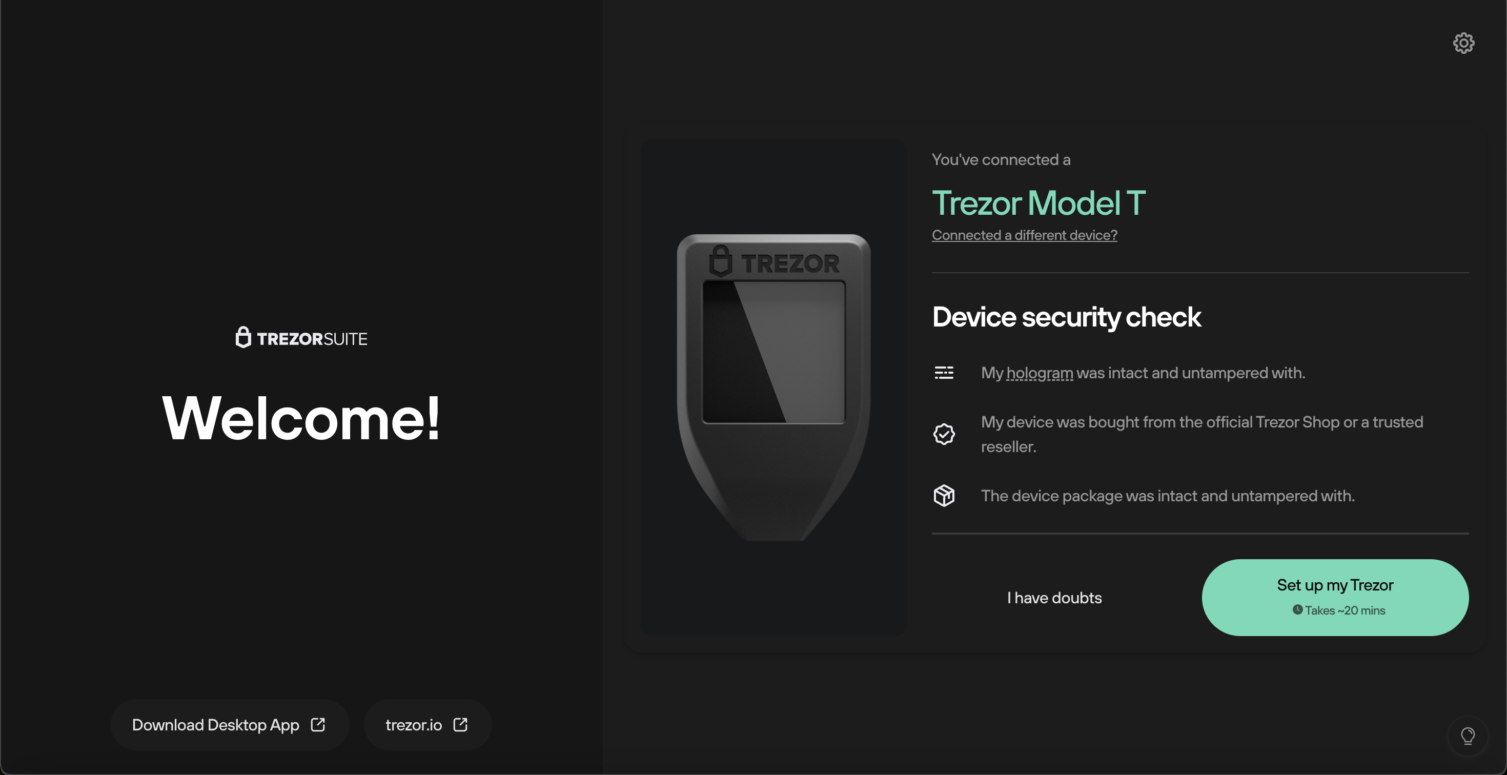 Trezor Suite App (Official) | Desktop & Web Crypto | Trezor Suite