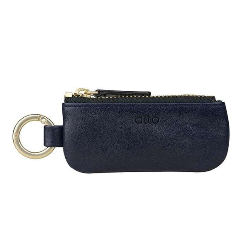 Matryoshka | Coin purse with clasp navy - CH Carolina Herrera United States