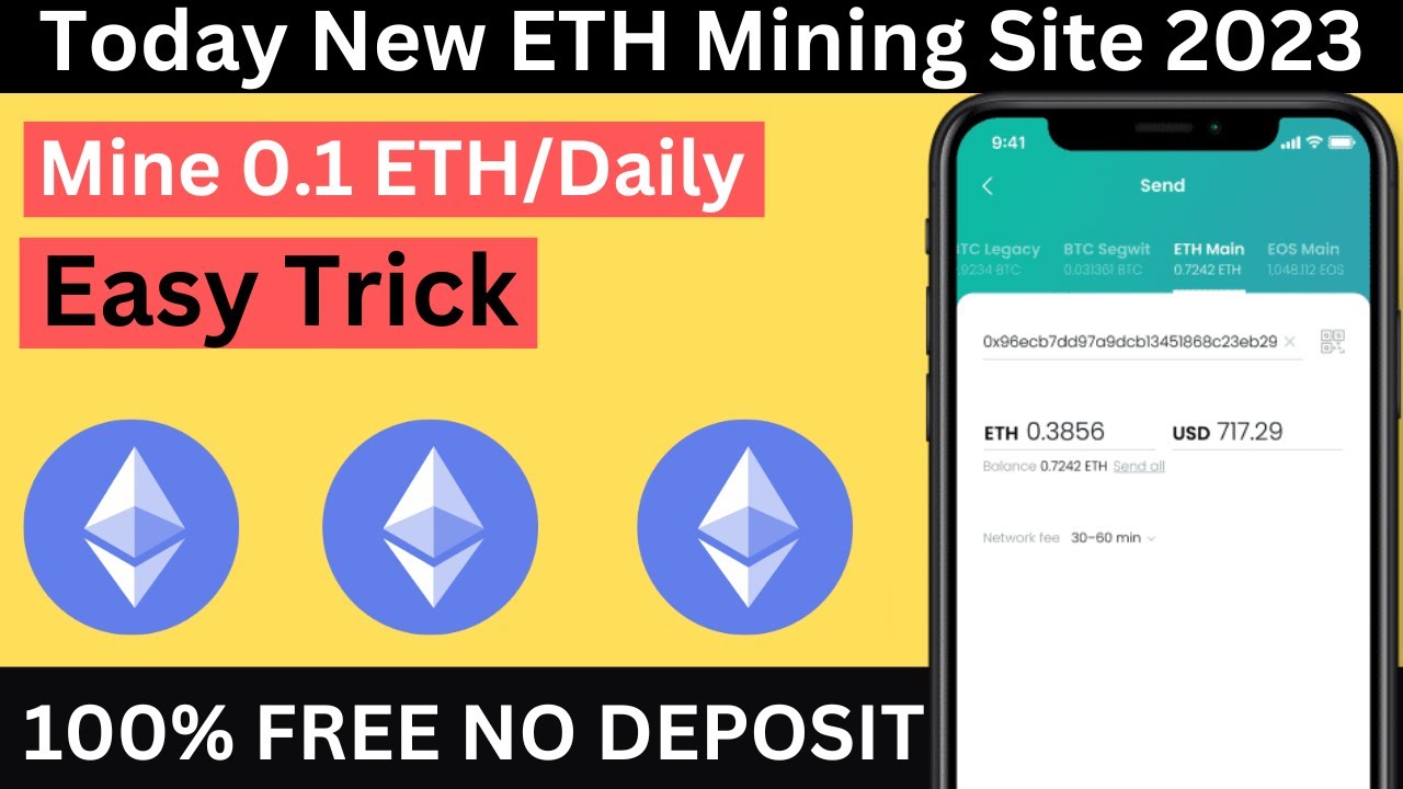 Free Ethereum Mining | Free ETH Mining | Free Crypto Mining