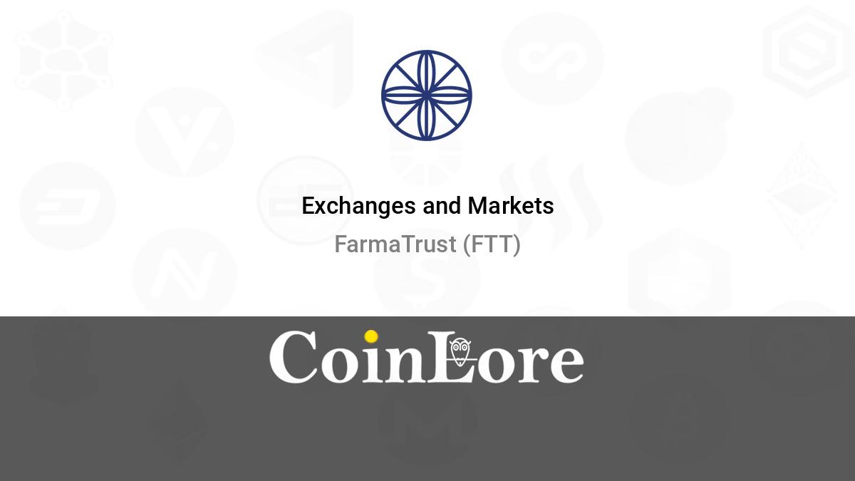 FarmaTrust (FTT) ICO - Rating, News & Details | CoinCodex