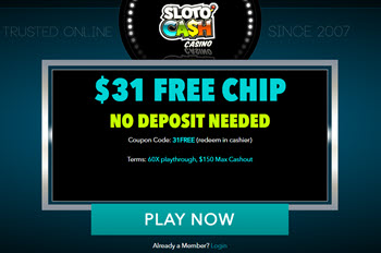 Sloto Cash Casino No Deposit Bonus FREE Spins | Sign Up Now!