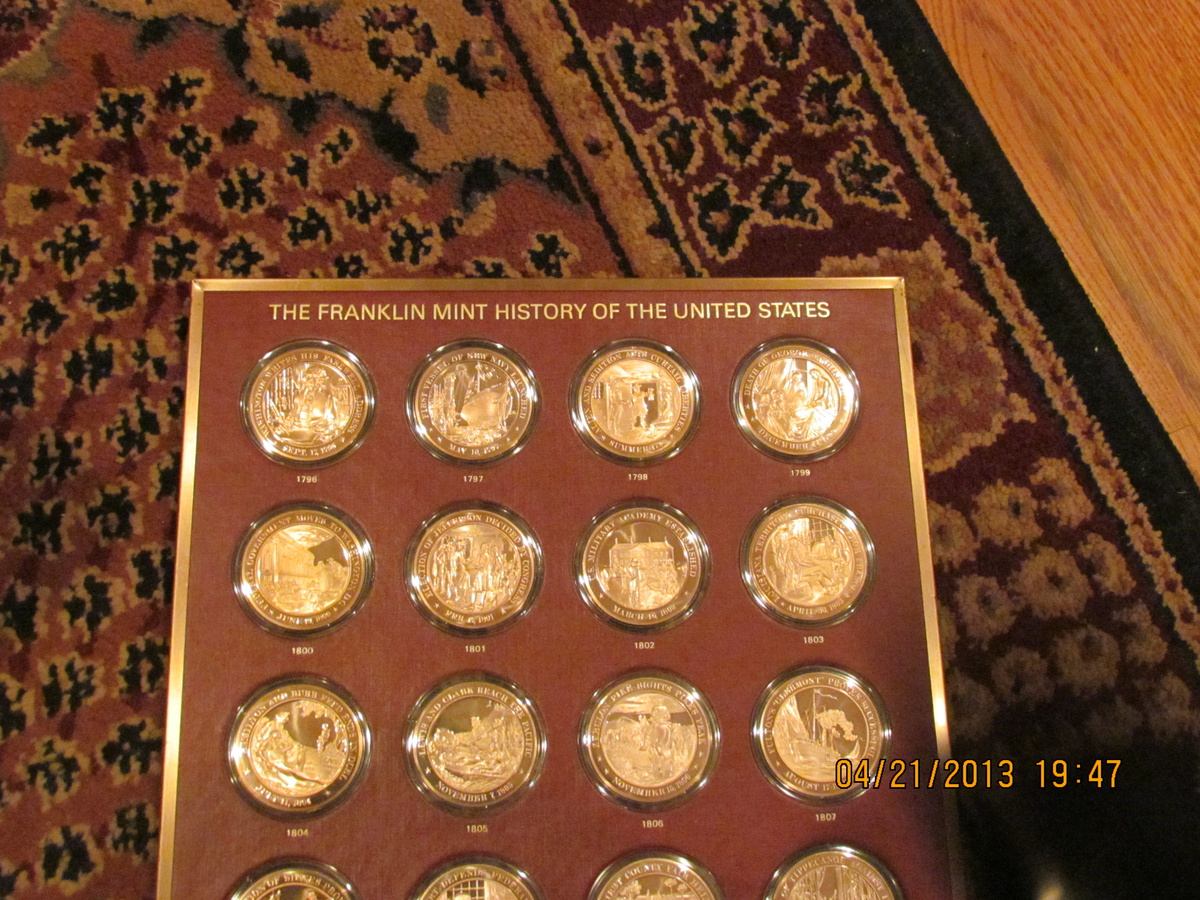 Value of Franklin Mint coins??? | Timeshare Users Group Online Owner Forums