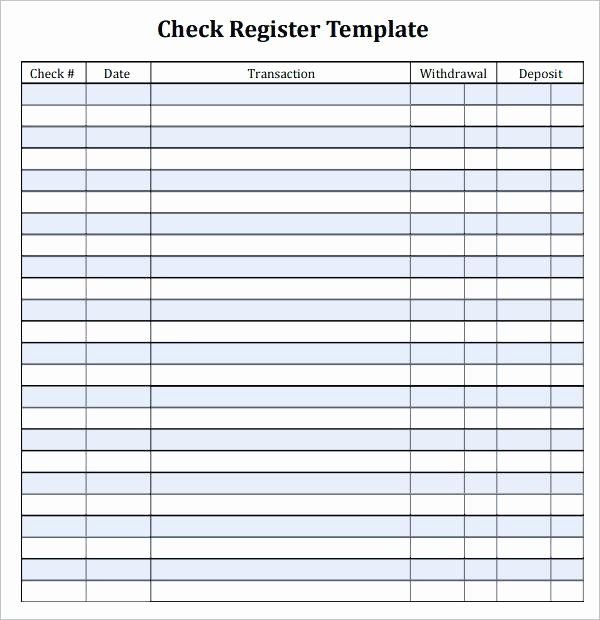 Where To Find Free Check Registers and How To Use Them