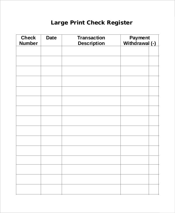 The Lost Art of the Check Register | Center for Agricultural Profitability