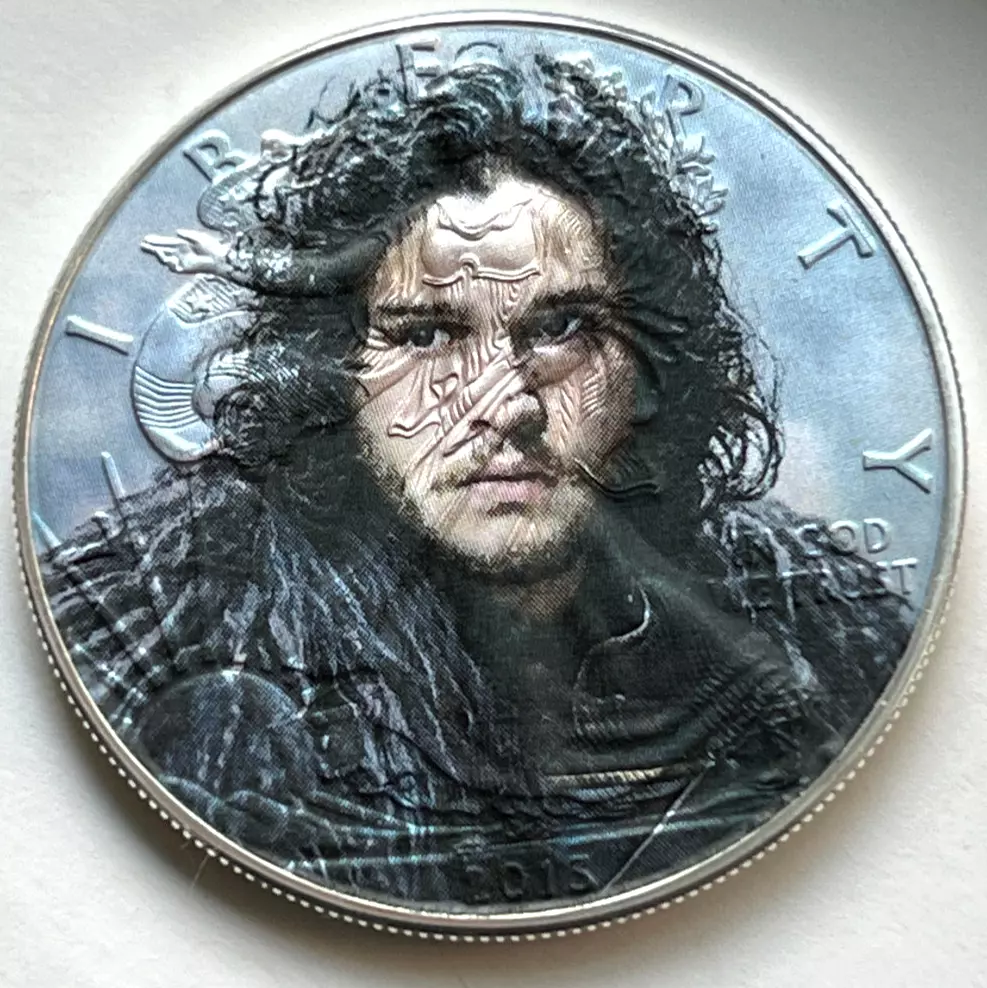 Game Of Thrones - 1oz The Night King Silver Medallion - Bullion Brothers LLC