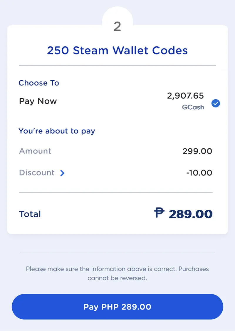 Steam Wallet Codes | Steam Gift Card | Codashop Philippines