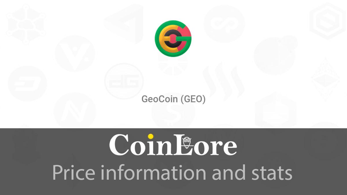 GeoCoin (GEO) Overview - Charts, Markets, News, Discussion and Converter | ADVFN