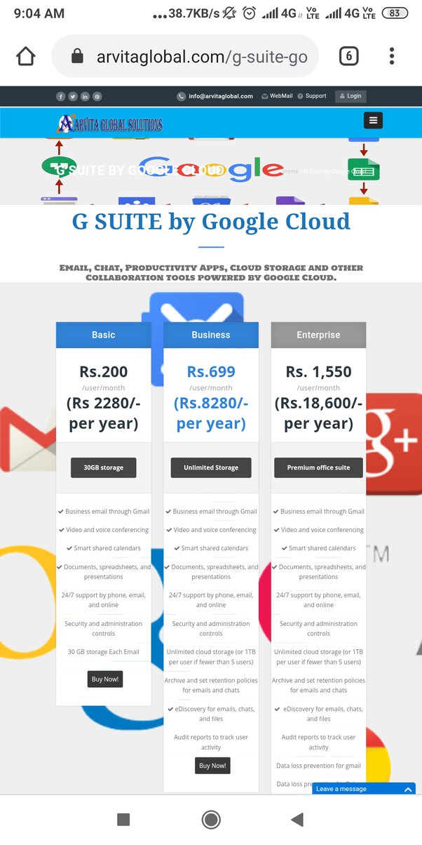 Google Workspace Pricing & Plans Explained