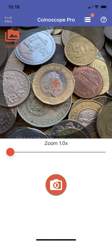 Google lens recognises the Mona Lisa from coins - 9GAG