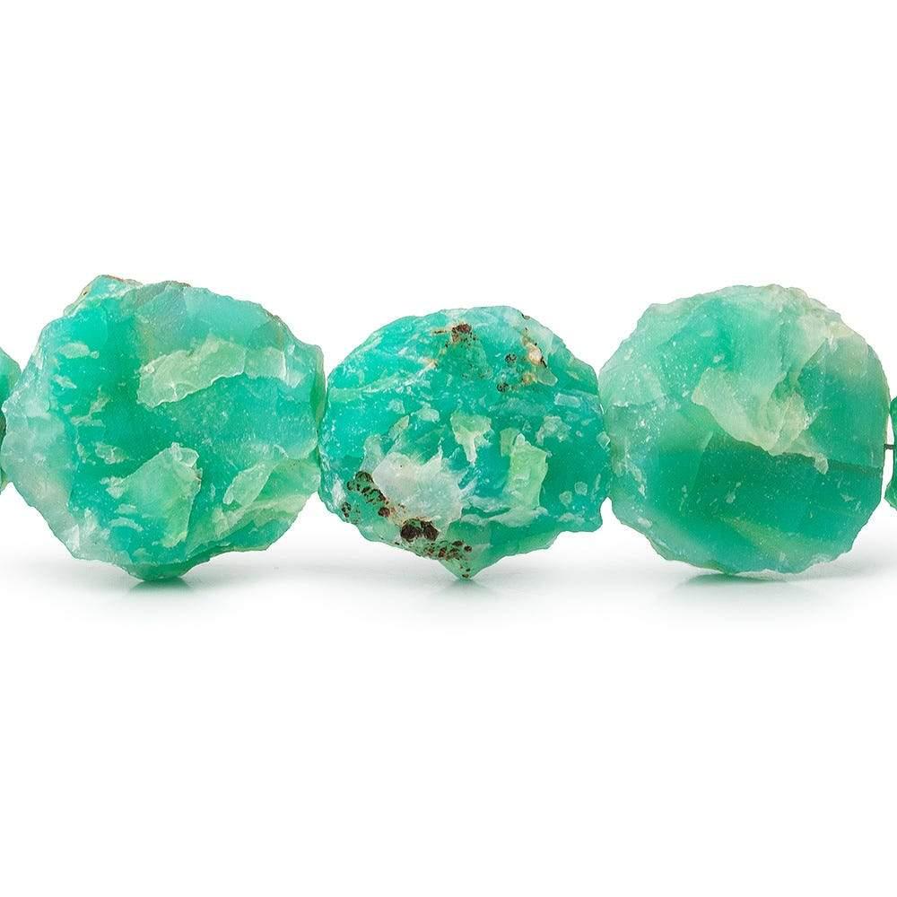 Green Spot Agate Coin Beads – GemMall