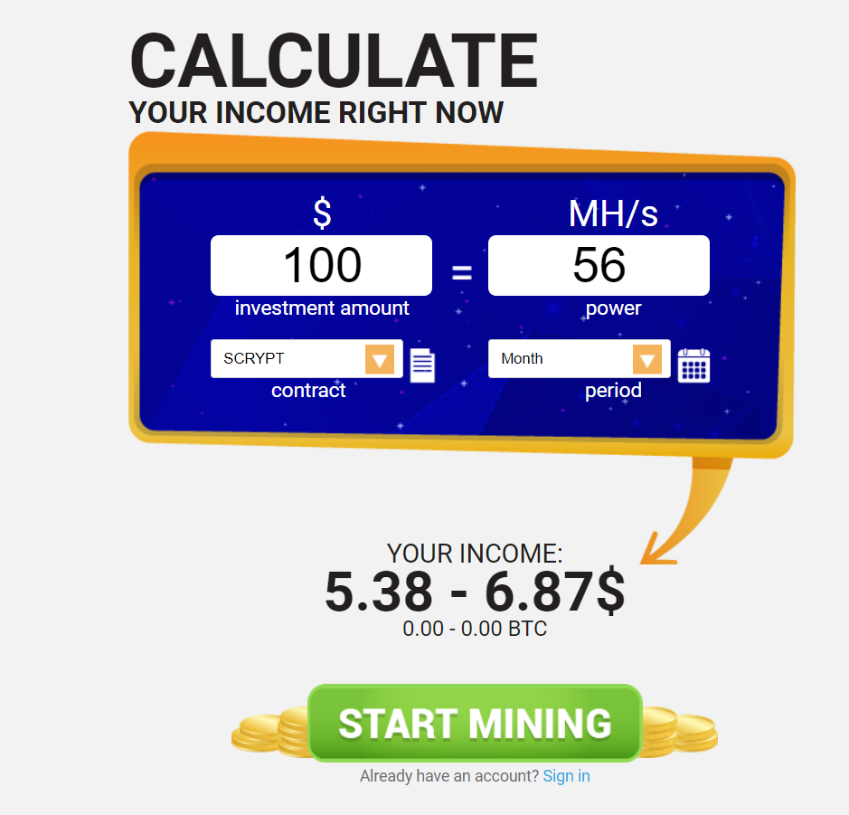 Hashflare Cloud Mining Calculator Crypto Currency Values __TOP__