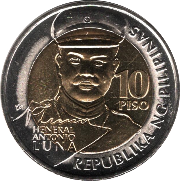 World Coin News - Philippines Issues 10 Peso General Luna Circulating Commemorative