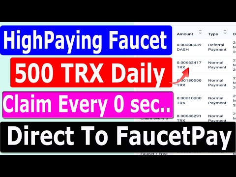 List of Tron faucets - claim free TRX (Faucet Monitor)