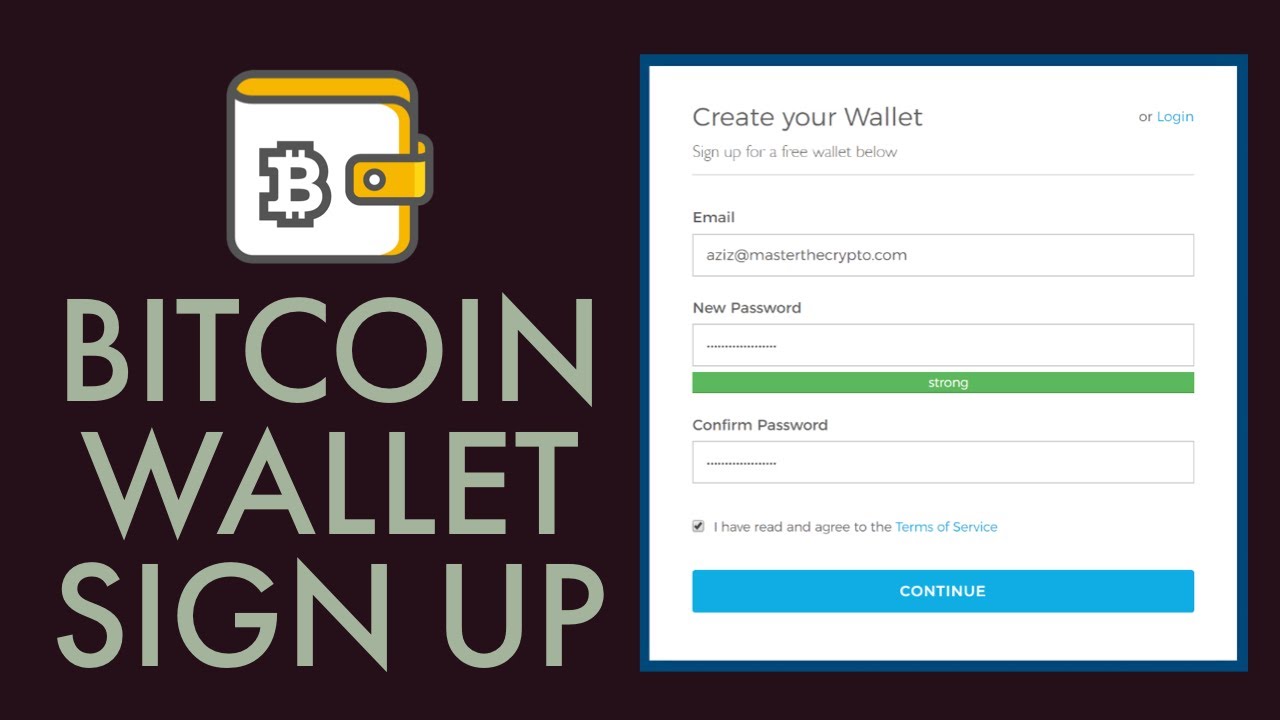 How to create a Bitcoin wallet