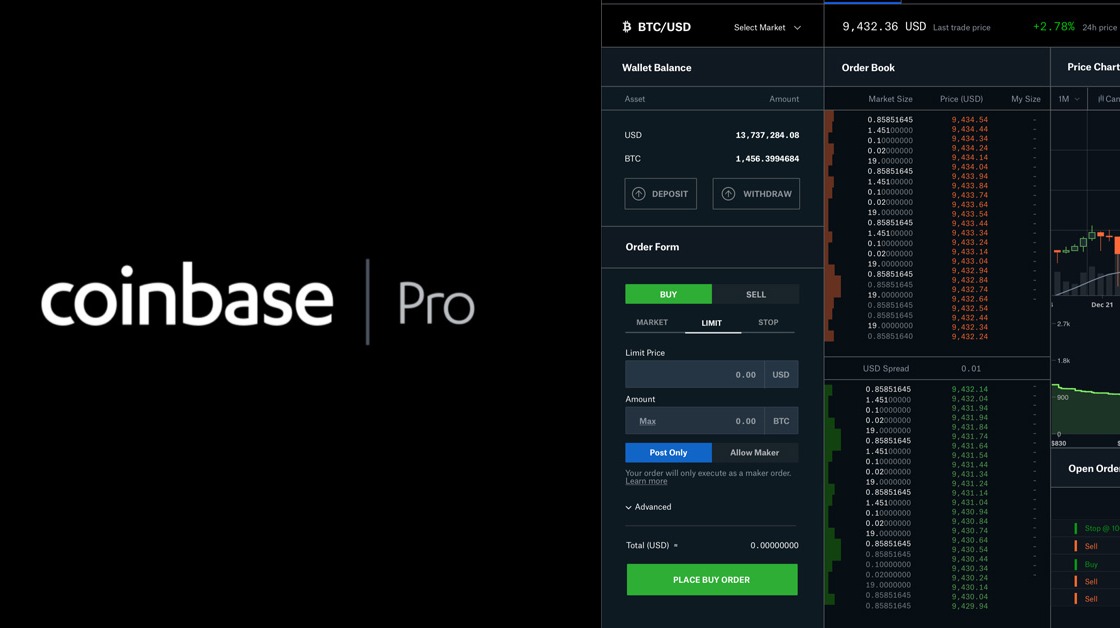 Coinbase Pro | Digital Asset Exchange