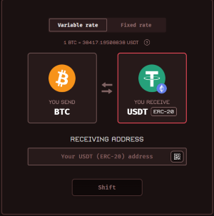 Buy Tether TRC20 (USDT) with Indian rupee (INR) Credit or Debit Card | UTORG