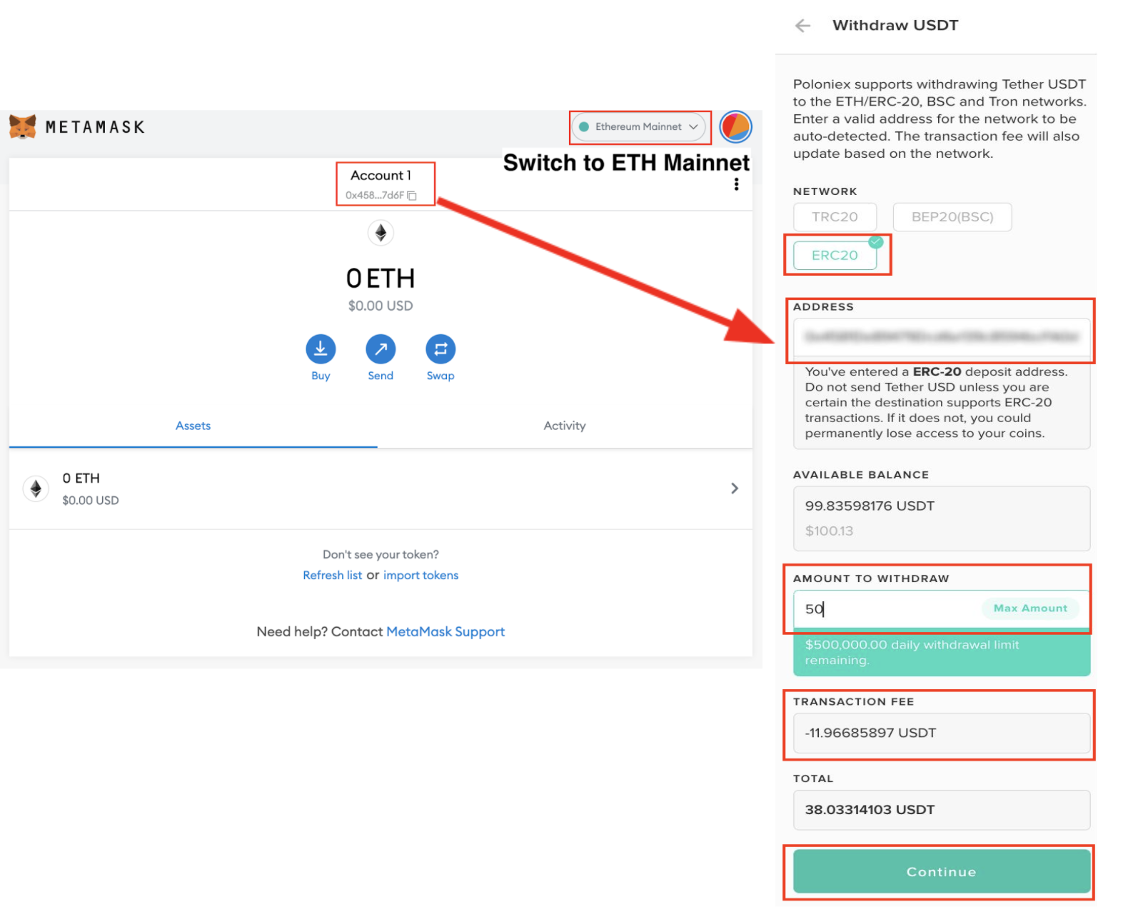 How to Add USDT to MetaMask in | Coindoo