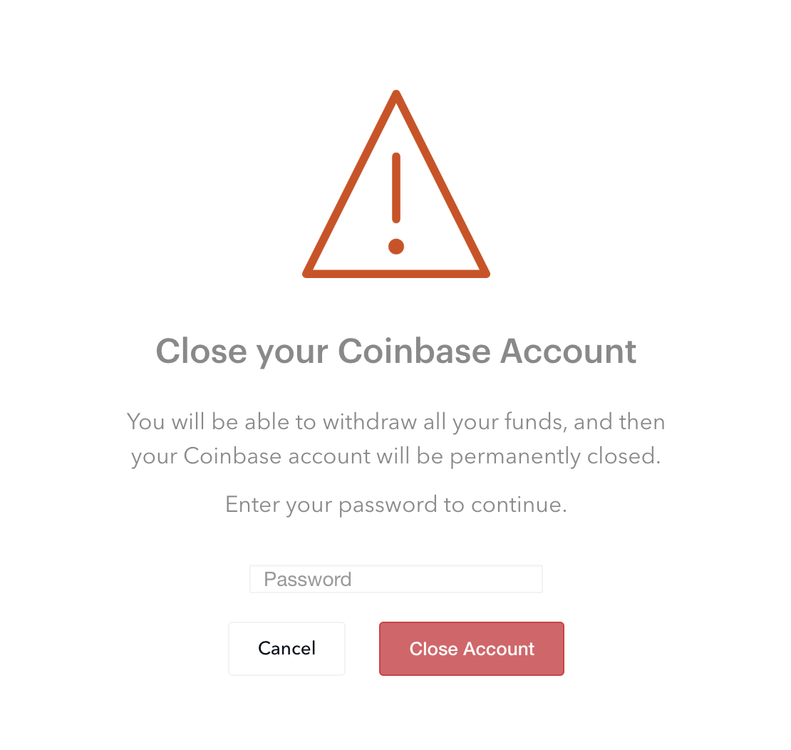 How To Delete A Coinbase Account Permanently () | HWC