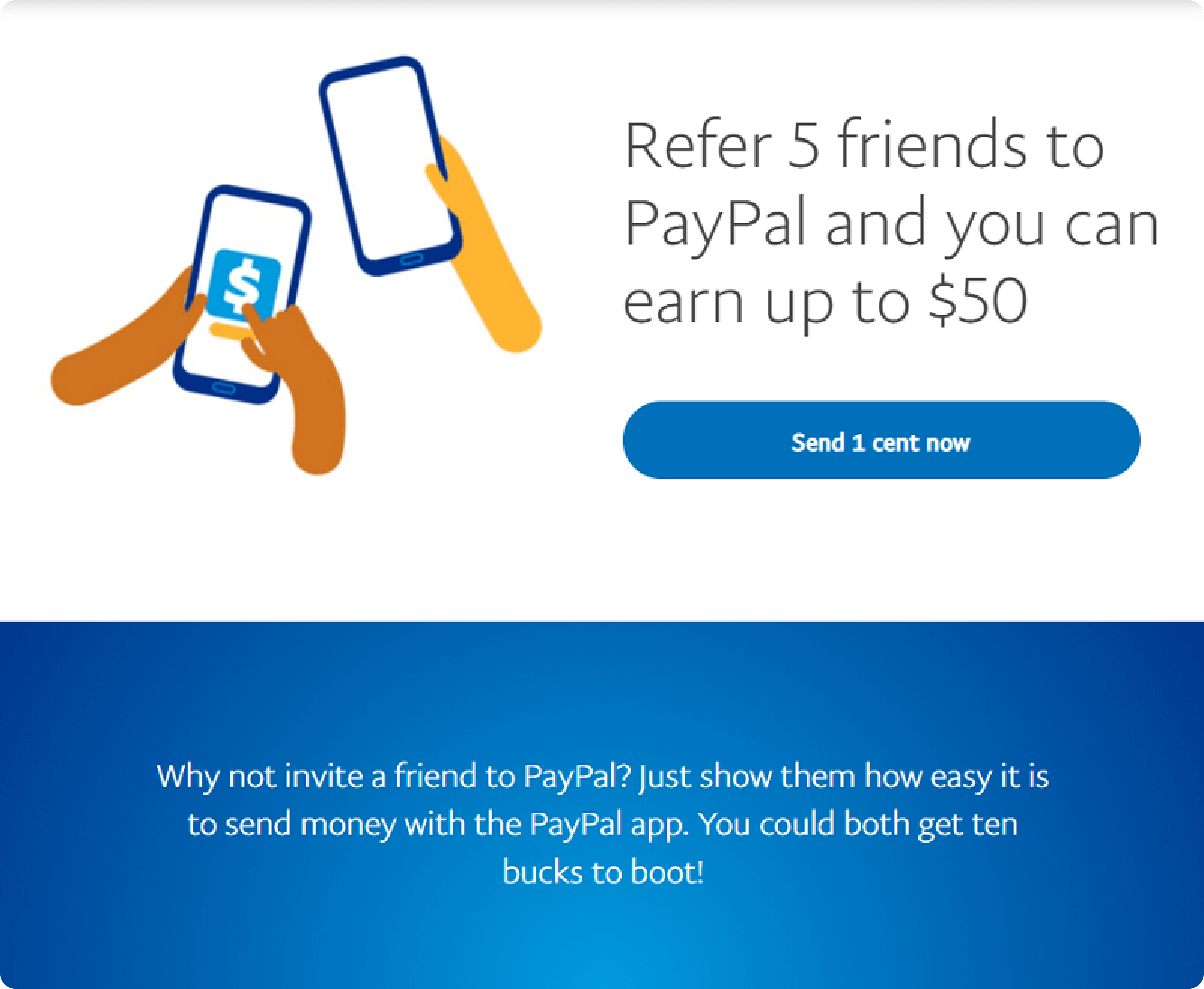 P2P Referral - PayPal CA