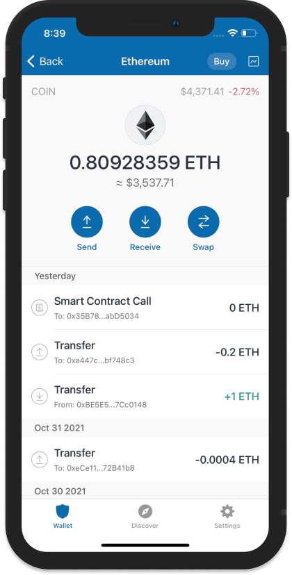 Ethereum (ETH) Wallet: Online Web App & Extension | Download Ethereum wallet