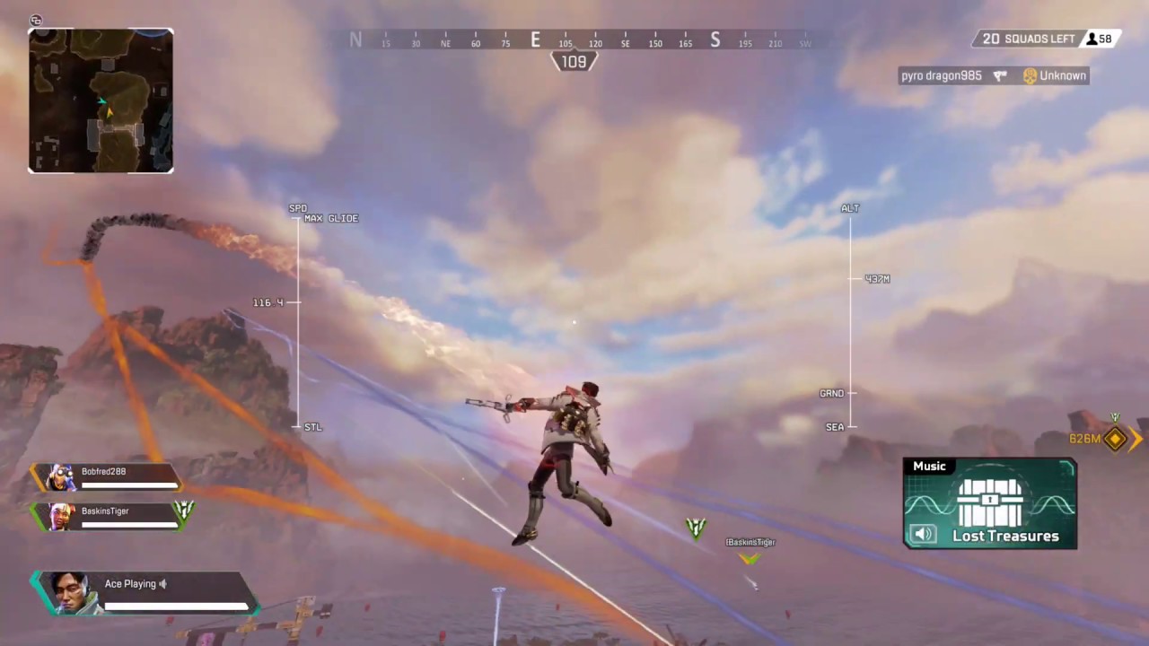 New Apex Legends Skydiving Emotes Leak