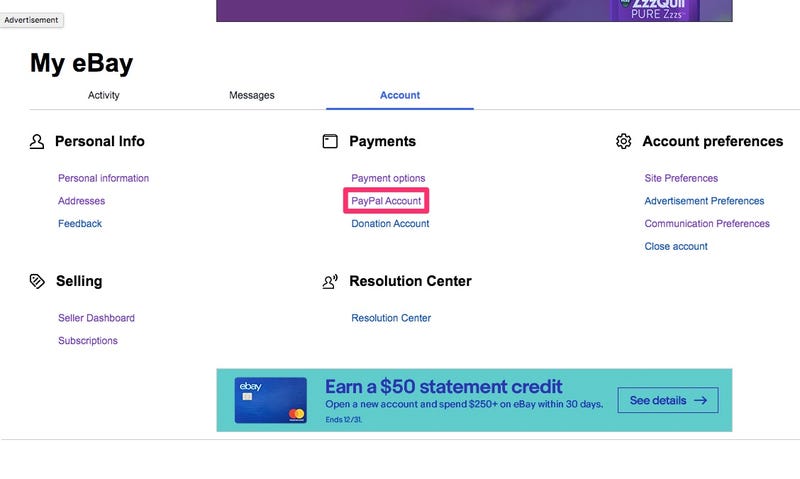 Easy steps to add Payment Methods to your eBay seller account!
