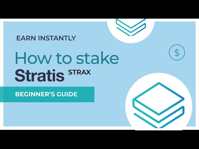 How to Stake Stratis - KoinX