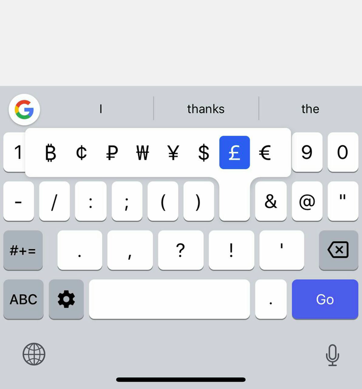 How to type the Bitcoin symbol ₿ with your iPhone - cryptolive.fun