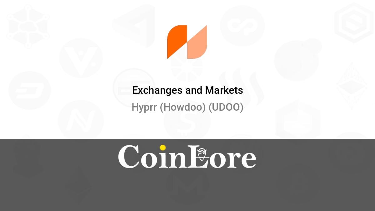 Howdoo UDOO to Buggyra Coin Zero BCZERO Exchange