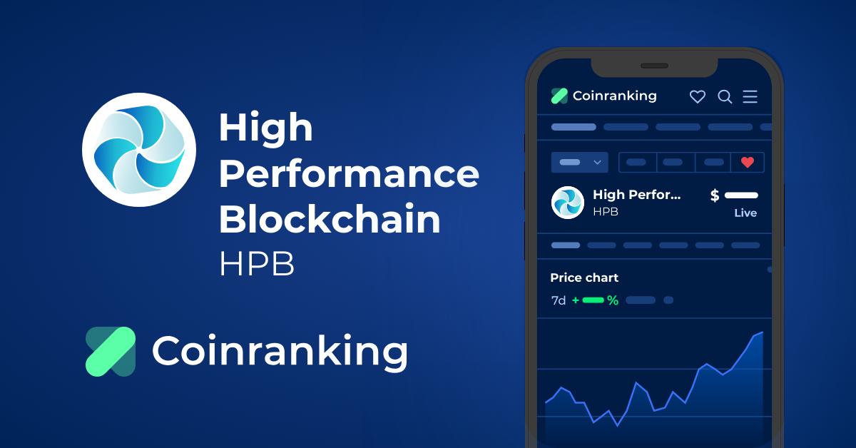 High Performance Blockchain Price History Chart - All HPB Historical Data