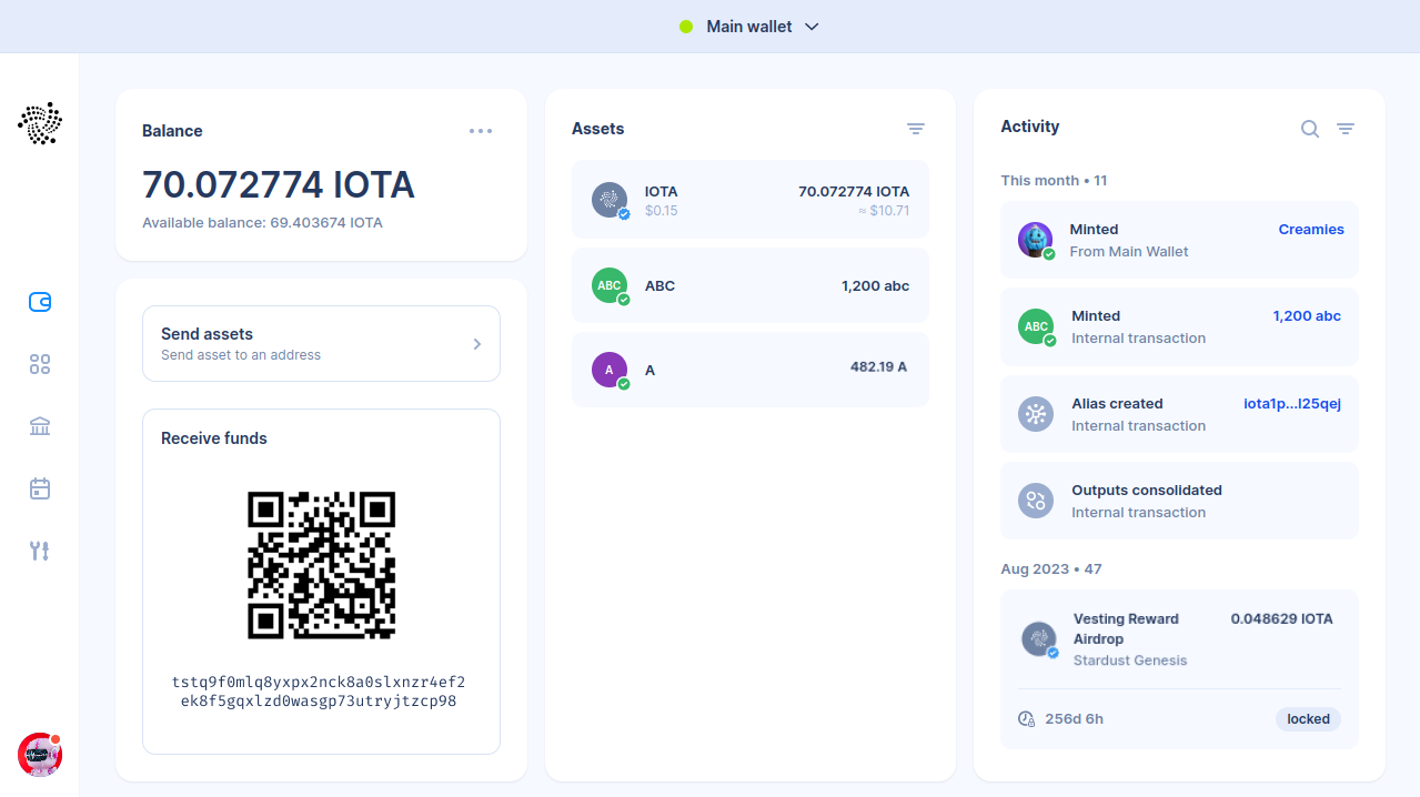 TanglePay | An IOTA wallet to manage and use your IOTA token securely.