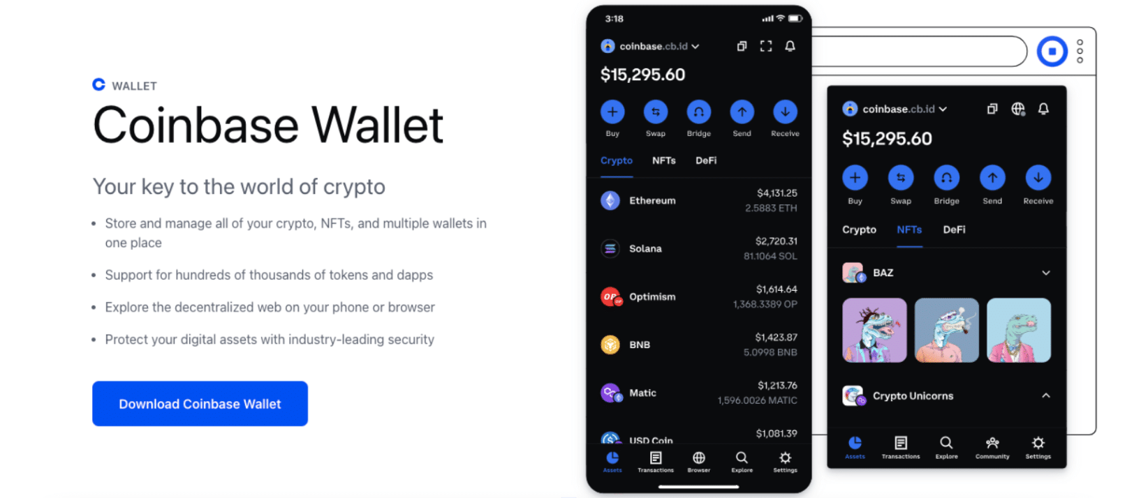 Coinbase Wallet Review Pros, Cons and How It Compares - NerdWallet