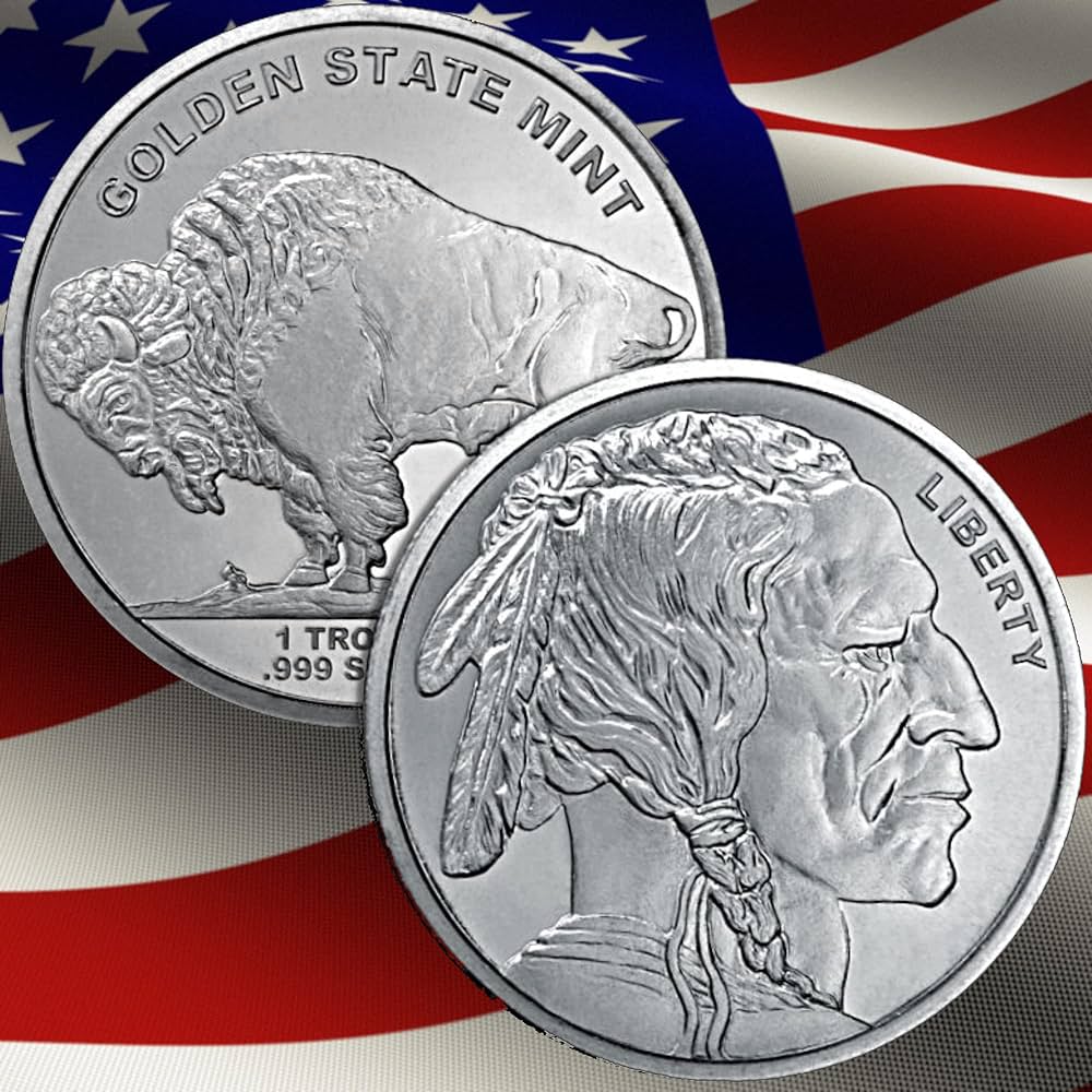 1 oz Buffalo Silver Rounds - Buy Silver Coins