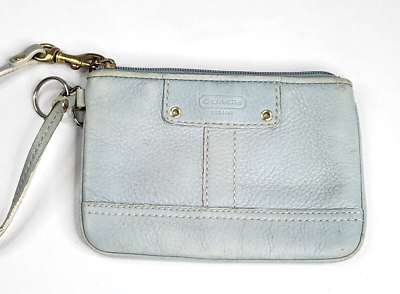 Michael Kors Light Blue Wristlet Wallet