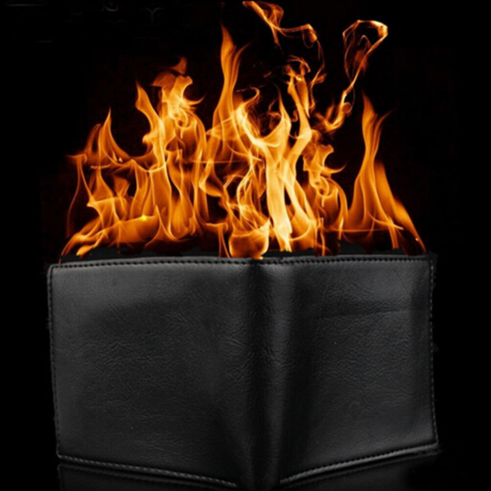 The Professionals Fire Wallet | Merchant of Magic